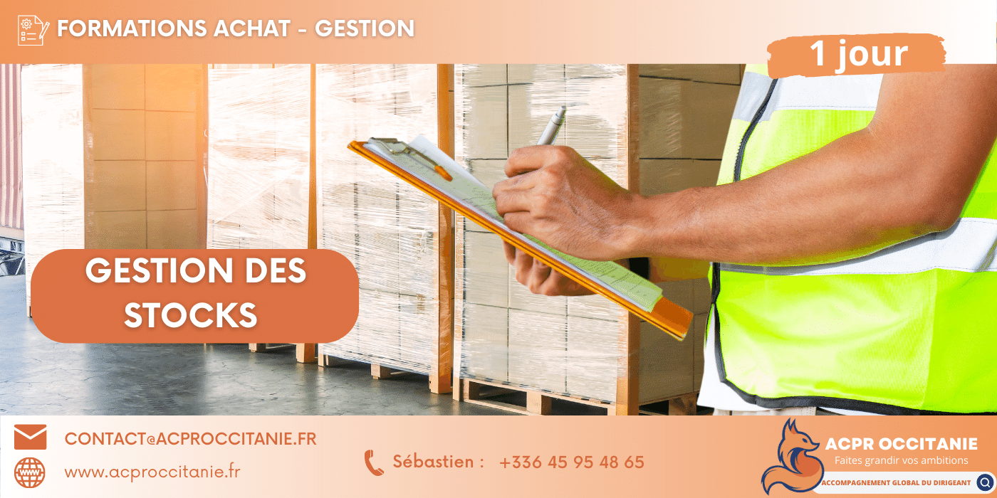 Formation Gestion De Stock , Formation Initiation à la gestion des ...